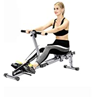 Lhlbgdz Máquina de Remo Plegable de Interior con 12 Equipos de Gimnasio de Entrenamiento de Gimnasio de Rowe de…